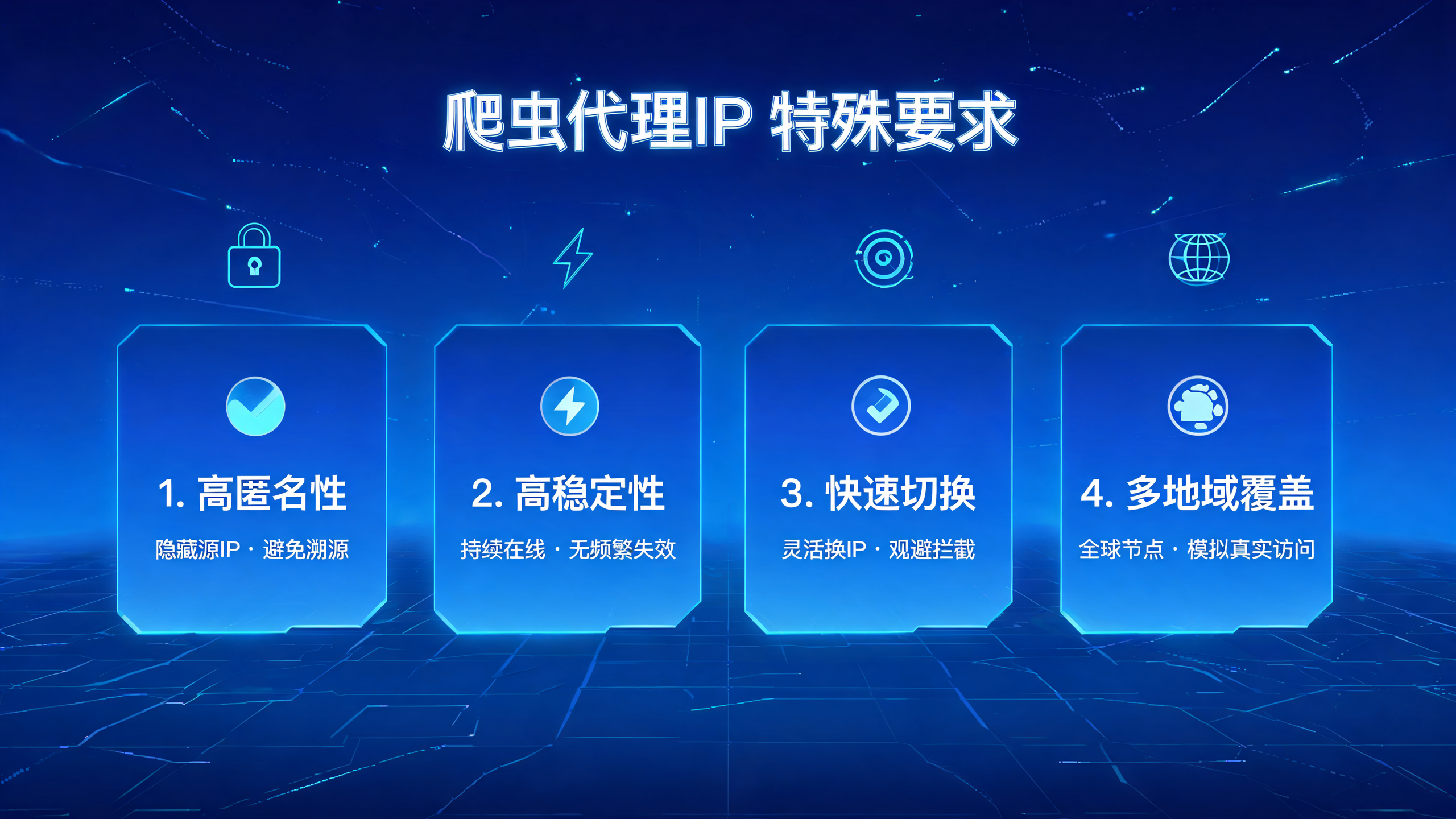 爬虫专用代理IP有什么特殊要求？配图